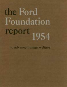 FF Annual Report 1954