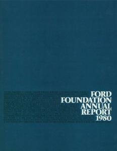 FF Annual Report 1980