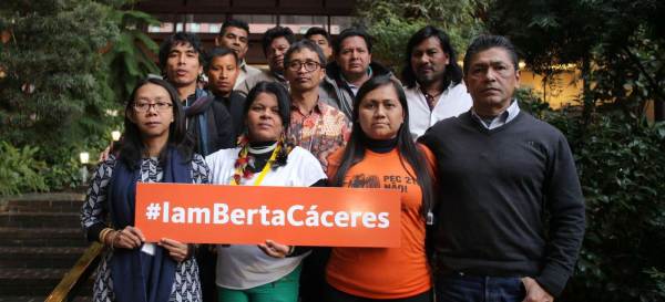 Indigenous leaders who gathered at the Ford Foundation in New York for a workshop send a message to the world that Berta's legacy will continue. 