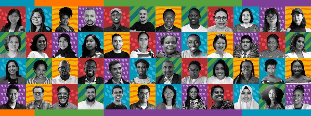Colorful montage of Ford Global Fellows