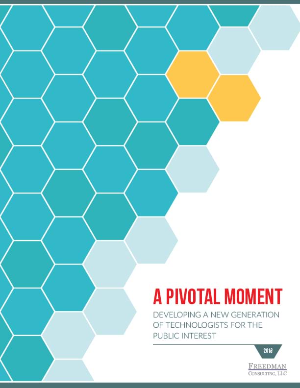 Cover of "A Pivotal Moment" report.