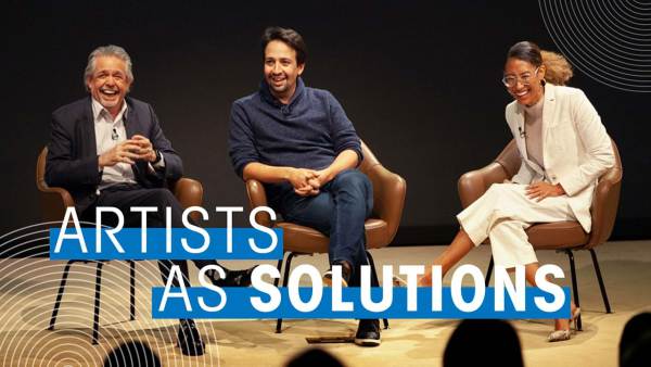 Artists as Solutions with Lin-Manuel Miranda, Luis Miranda Jr. and Elaine Welteroth.